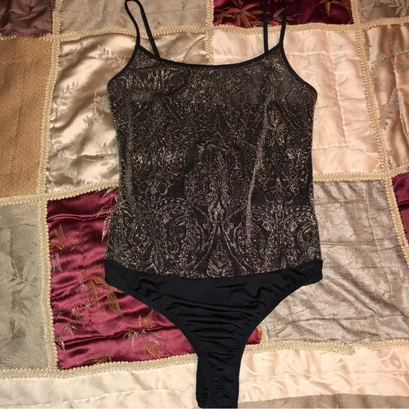 Marciano Marta Semi-Sheer Bodysuit | size XS - Picture 5 of 11
